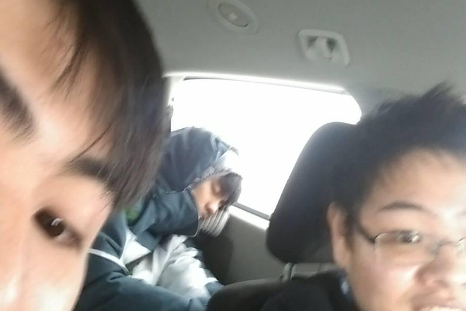 First man down in van 1
