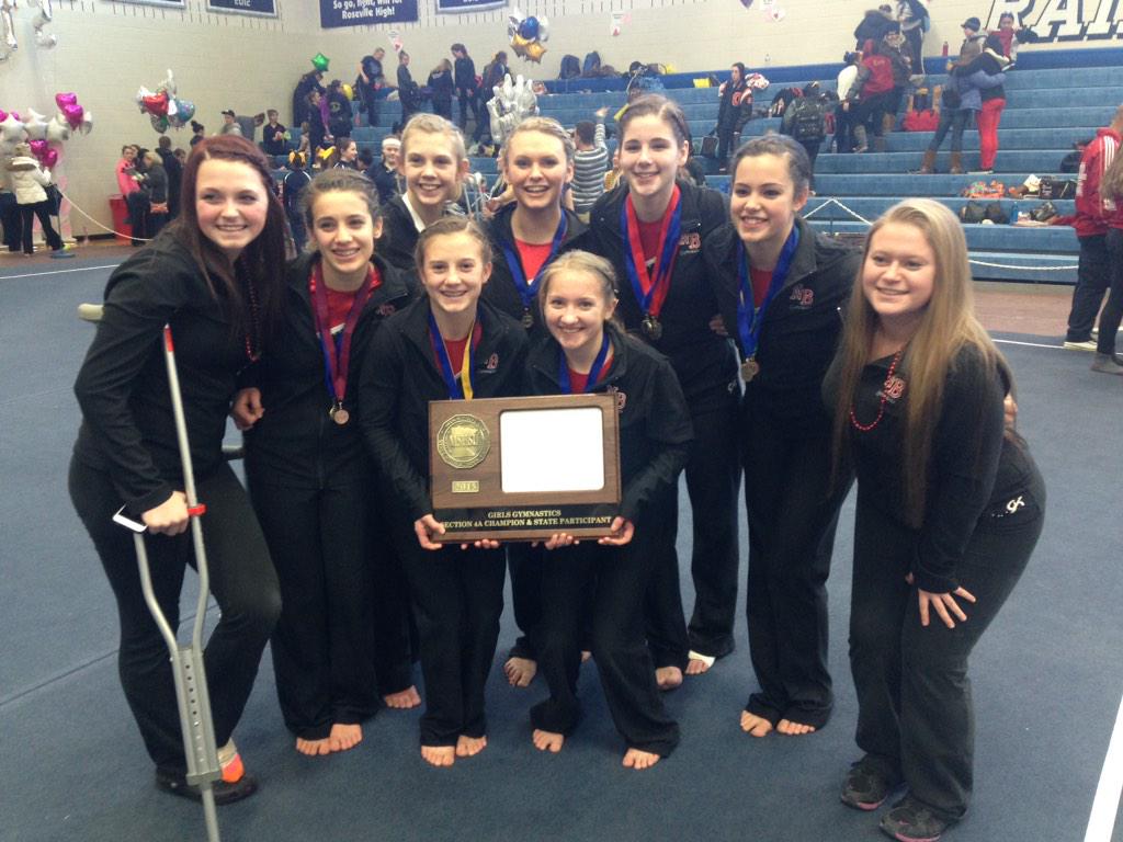 nbskolvikings's tweet photo. Back-to-back Section Gymnastic Champions!!  Congratulations!! #SKOL http://t.co/LHpyFm6mT0