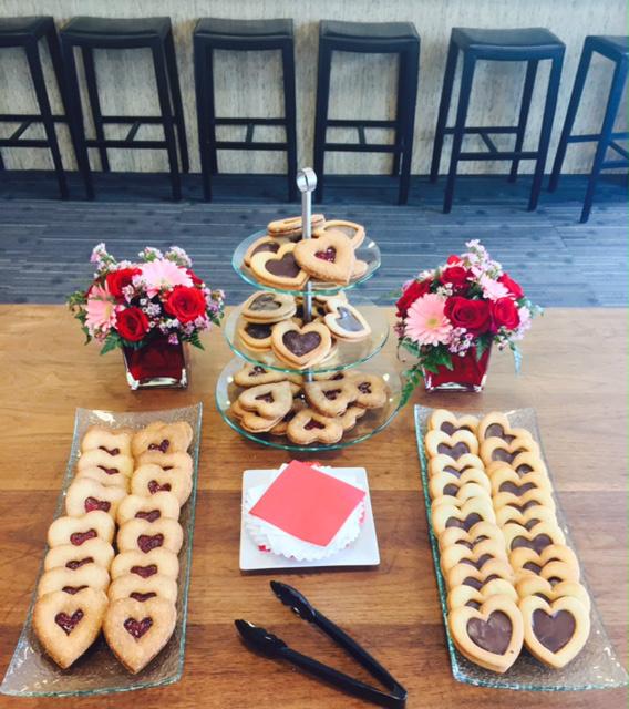 360StateSt's tweet photo. Happy Valentine's Day from Team 360!  #WhyWeBozzuto #sweettreats #360state And a special thank you to @GCafeBakeryNH! http://t.co/7clG6C9eZy