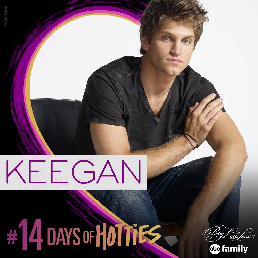 PLLonMax's tweet photo. And the final pick for @ABCFamily’s #14DaysofHotties is… #PLL’s very own @KeeganAllen! RT to show him your love! http://t.co/sHvNqGAMli