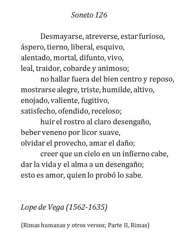 Lope de Vega

"Desmayarse, atreverse, estar furioso..."

#unpoema #poesia #RT