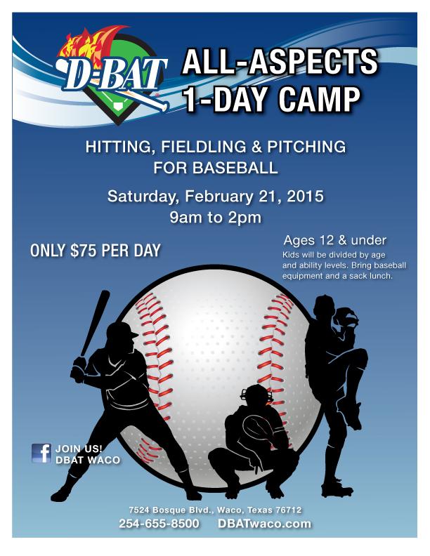 DBATWaco's tweet photo. Come join us for an ALL DAY 1-Day Camp next Sat. Feb. 21, from 9a.m.-2p.m. Hope to see you all there! #dbatwaco #dbat http://t.co/NjHggP6viP