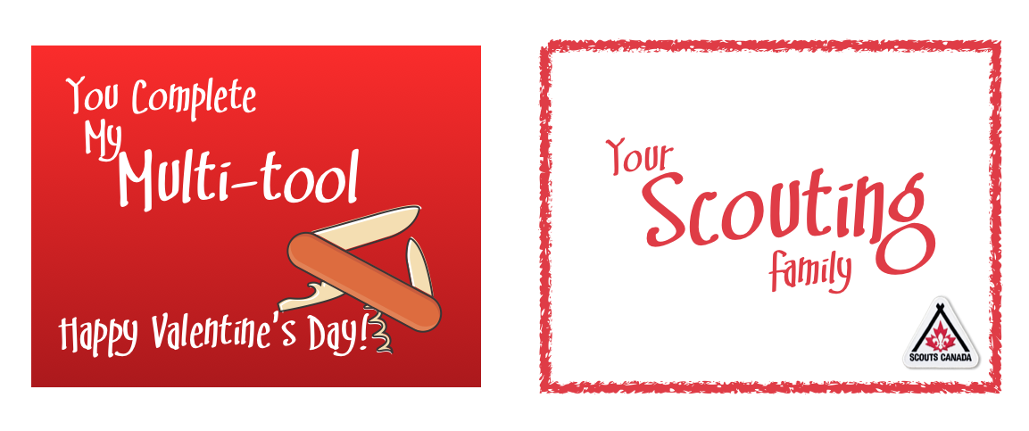 scoutscanada's tweet photo. Today is a great day to show your affection for those you love. Get a copy of our cards here: http://t.co/WzwEqigvvu http://t.co/4AuJEanK9z