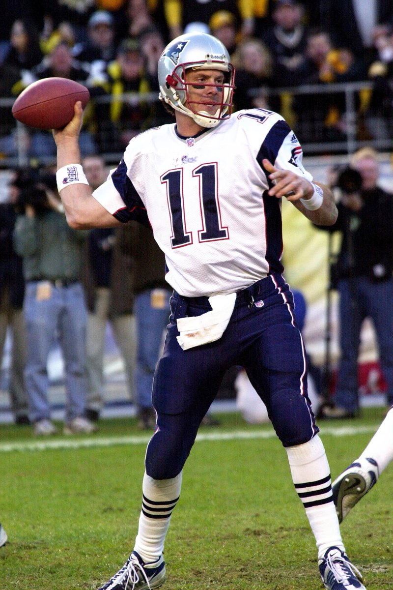 kaddy727's tweet photo. “@Patriots: Happy 43rd Birthday to @DrewBledsoe! http://t.co/5jbtYR82Gr” Happy birthday Drew!