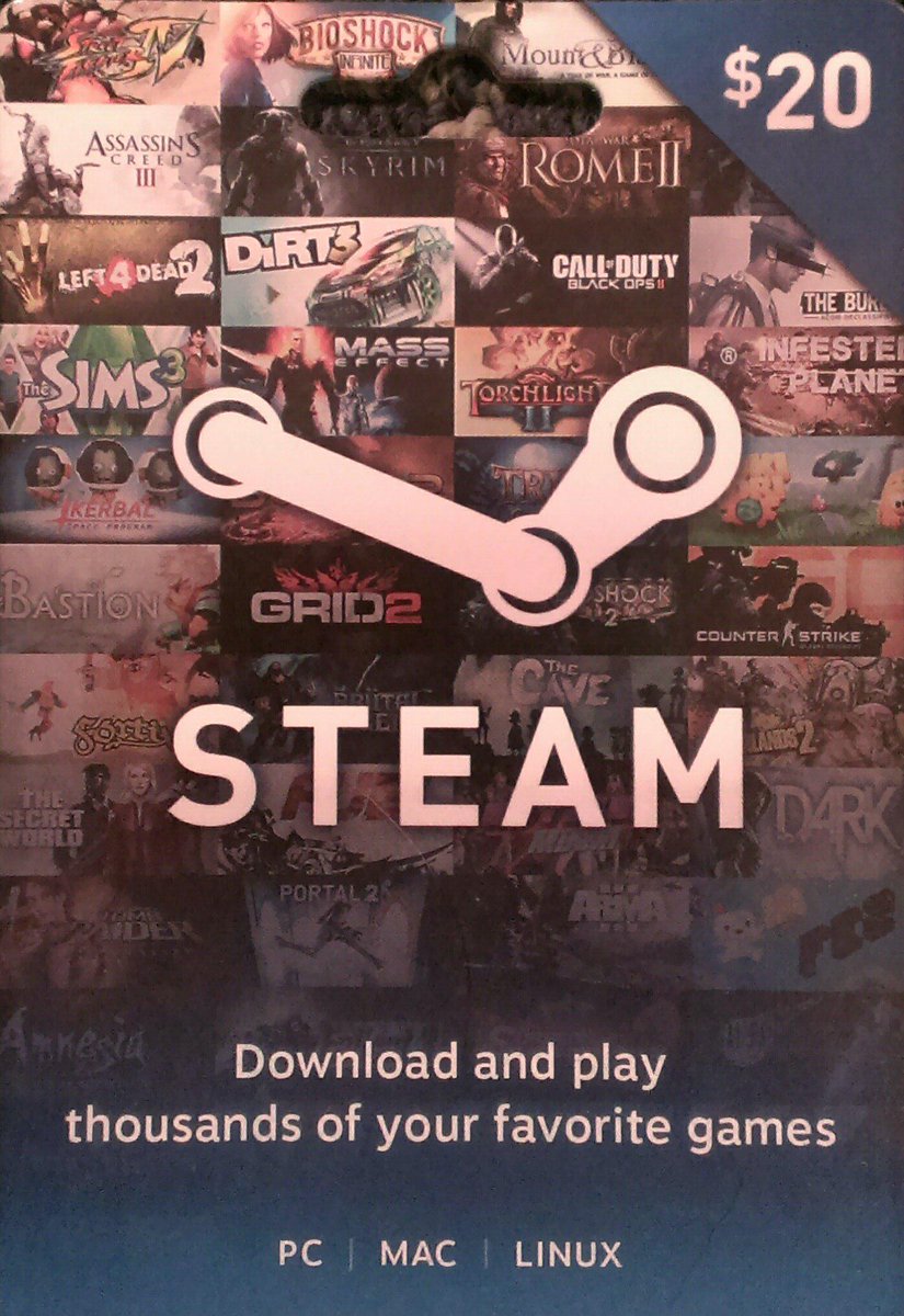 TopCasinoGold's tweet photo. New Twitter Giveaway!  At 100 followers I will be giving out a $20 Steam gift card!  RT this tweet/Follow to enter! http://t.co/GsdLHBisXp