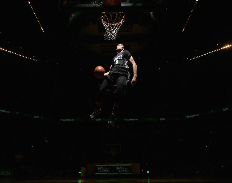 MattNorlander's tweet image. What a super shot of Zach LaVine tonight (Getty)