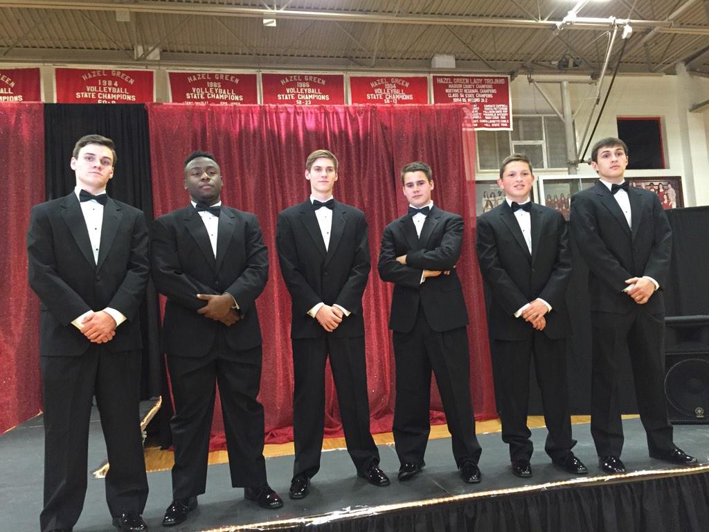 CheerHG's tweet photo. Thankful for these guys who gave up their Friday night and Saturday morning to help with our pageant! http://t.co/lOuSLEQpmC