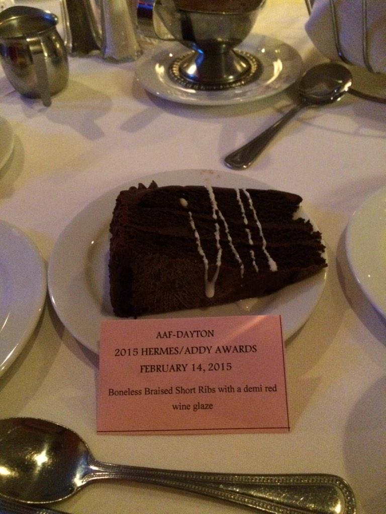 I chose my seat based on the cake sitting in front of it #hermesshow #dealwithit