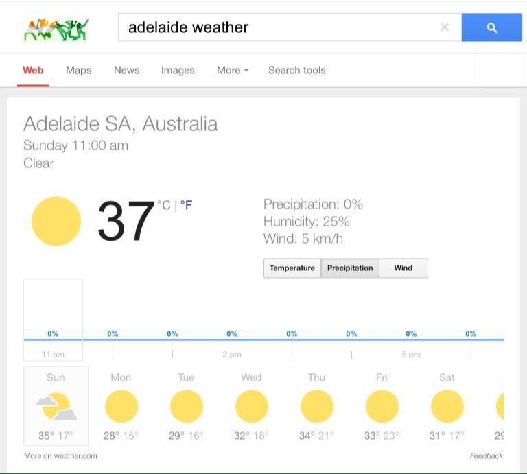 RT <a href="/Atulmaharaj/">Atulmaharaj</a>: the weather gods in #AdelaideOval seem to be happy :) Perfect #weather for Cricket #indvpak #cwc15
