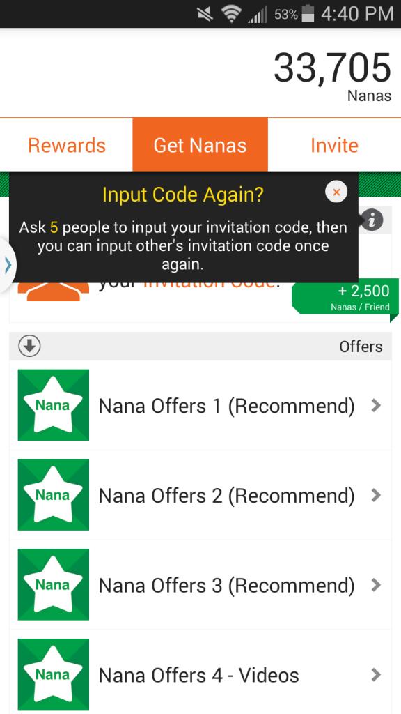 Appnana_Amon's tweet photo. I also need 5 people to use my code
(.step1/ k7860080 and giveaways 
I will do for you guys!!😉😆😃 http://t.co/uufeHLucTH