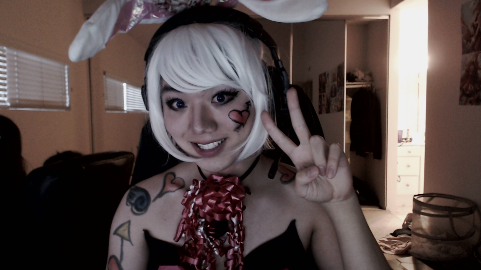 DSG BoxBox on X: valentines bunny cosplay stream today   pls be my valentine  / X