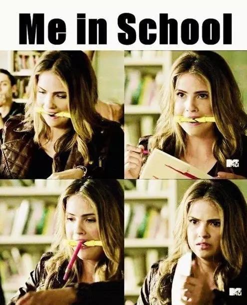 Yup this is me in School. Sometimes I have no Damn idea what to do in class