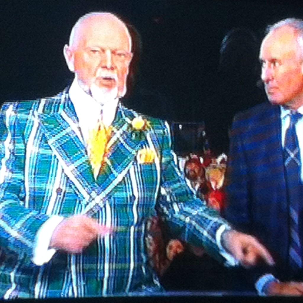 Some Nova Scotia tartan for Hockey Day in Canada. <a href="/hockeynight/">Hockey Night in Canada</a>