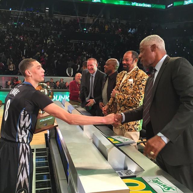 ismailkidd's tweet image. Respect from Dr. J! #SpriteSlam by nba