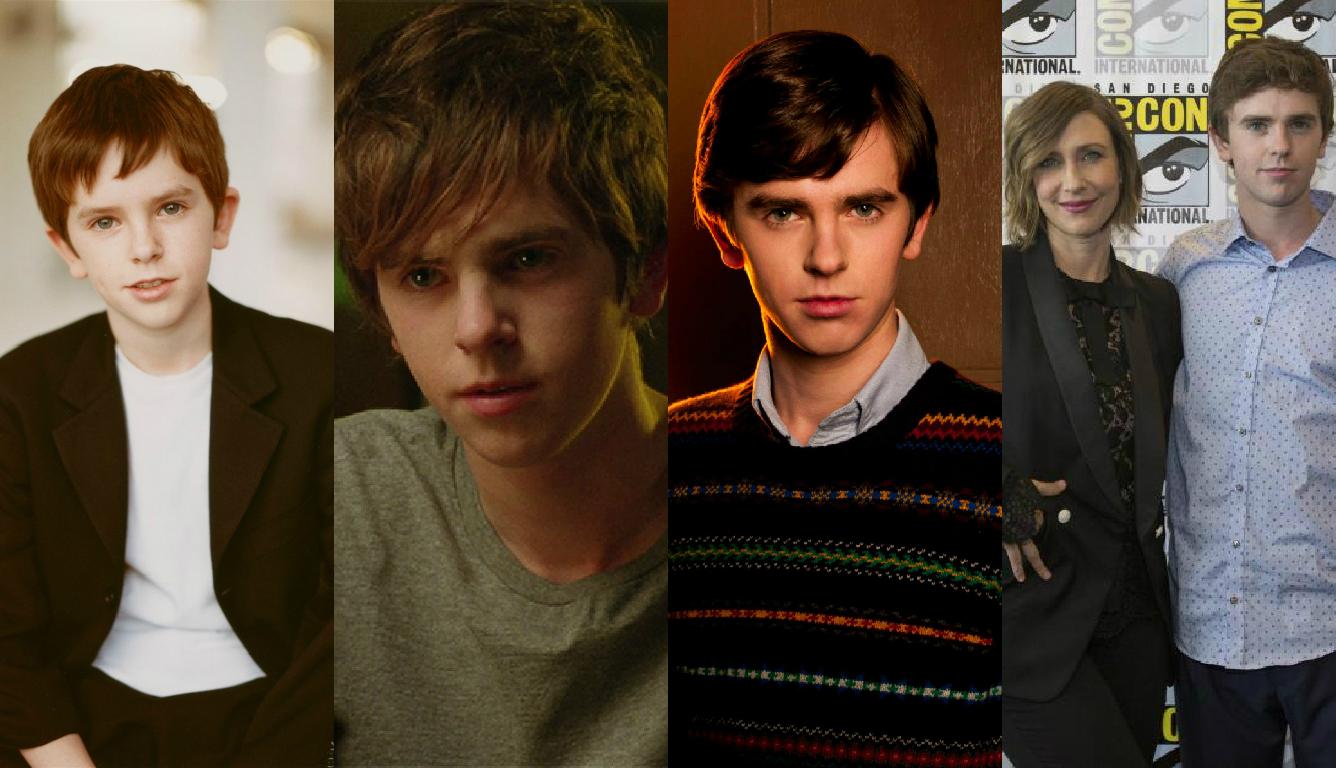Happy Birthday Para meu Norman Bates 23 aninhos o Freddie Highmore esta completando  