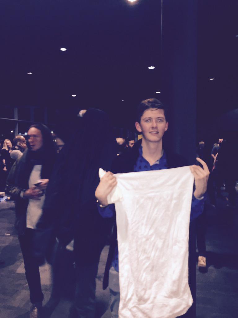 Just me and my buddy <a href="/Skrillex/">Skrillex</a> sharing a towel...