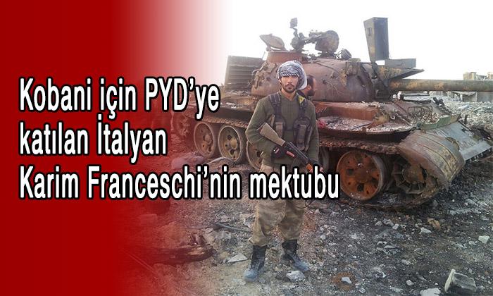 PressHaberCom's tweet photo. Kobani’ye savaşan İtalyan Karim Franceschi’nin mektubu http://t.co/NcaAXvzJH2
#Kobane #kobaneazade @AjansaKurdi http://t.co/ukopKEQITb