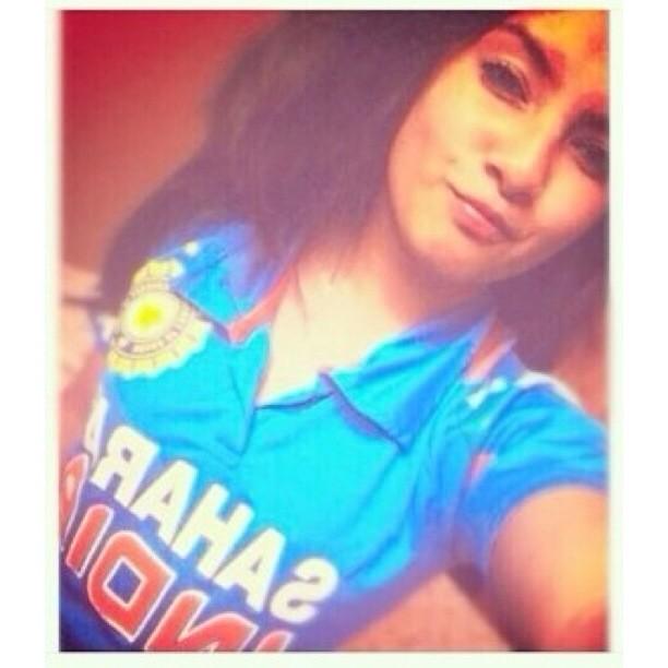 nushk_deshpande's tweet photo. Ya girl bleeds blue forever 💙💙💙 #BleedBlue http://t.co/hQ2W7JwIaY