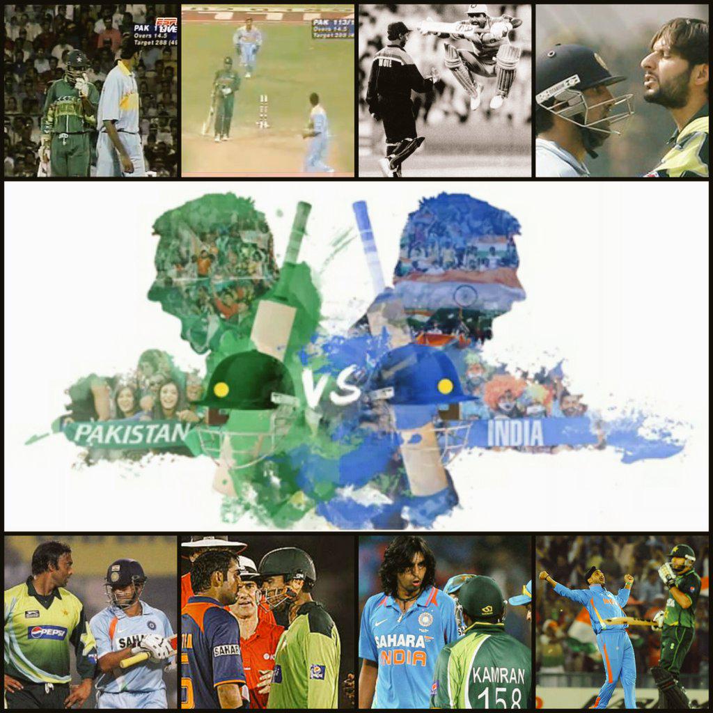 Here it cmes "Baap f al battles"
Agr chillana hi ind-ind chillana pak-pak to murgi b karti #WeWontGiveItBack  #cwc15