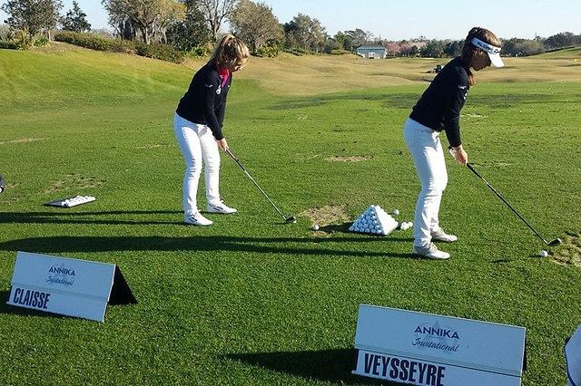 ffgolf's tweet photo. #AnnikaInvitational : des difficultés au putting pour #Claisse et #Veysseyre #golf http://t.co/QgwHnJRPOp http://t.co/QEnpw3B1DY