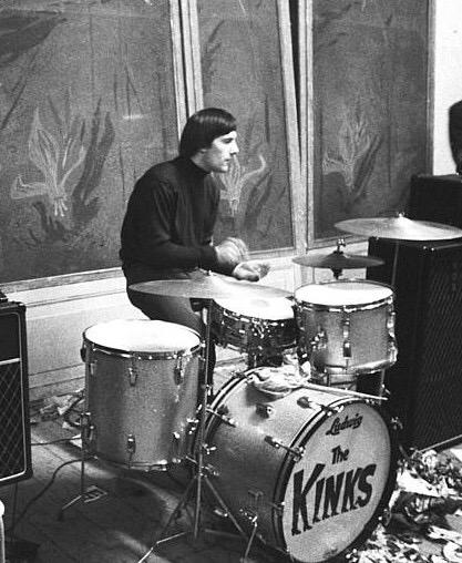 Merc Sounds - Happy Birthday Mick Avory, drummer with The Kinks. 
Born on this day in 1944. 