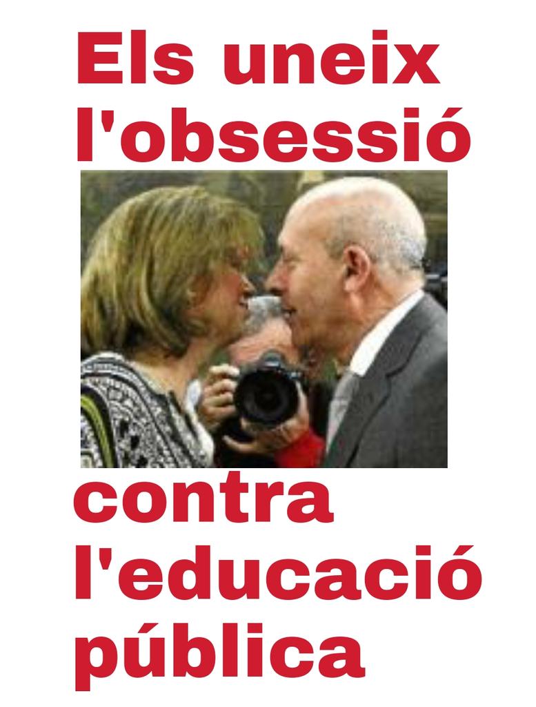 Cal recordar que Rigau continua aplicant diligentment retallades contra la pública i amb fervor la LOMCE? <a href="/Xarxaei/">XEI Xarxa d'Escoles Insubmises</a>