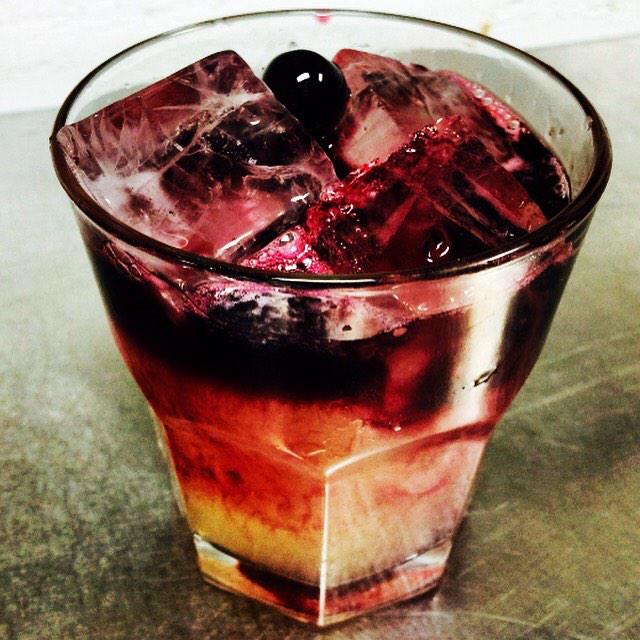 JaysBarLA's tweet photo. Here you go. 
Lovebird cocktail. $8. 
Have one @Kdeven http://t.co/rxSB4YiN06