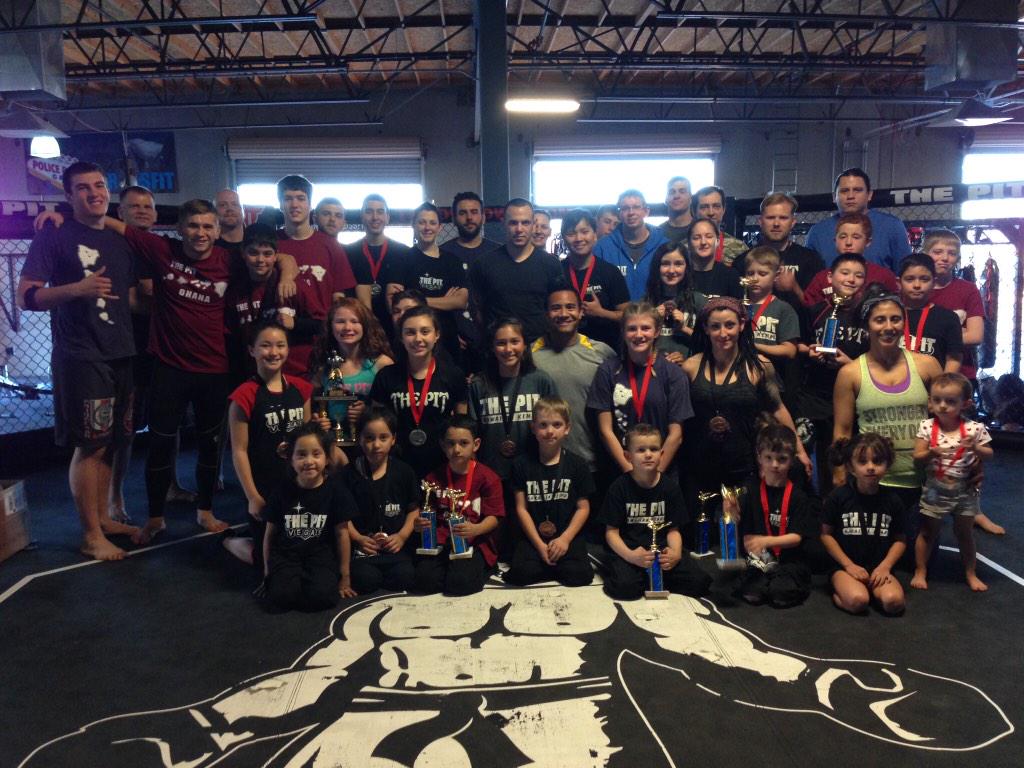 Pit_Master's tweet photo. The Pit Kumite at @thepitvegas, Who would've thought in 1985 @ThePitNorth The Pit Az #thepitohana @ChuckLiddell http://t.co/dt3ja9U3vM