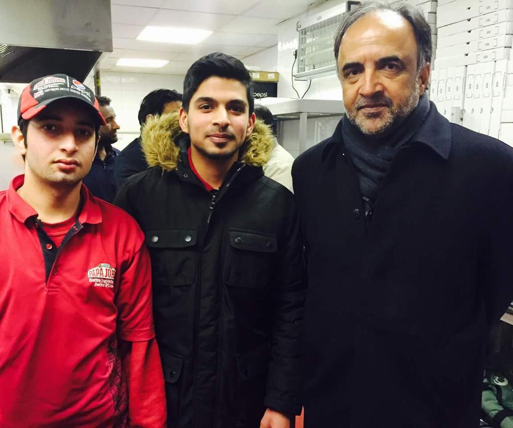 ,@EalingNorth @ghuman_ar @UsmanComrade @sehjra59 
My nephew Hassan Raza Khawar with @Qamarzkaira sb in middle
