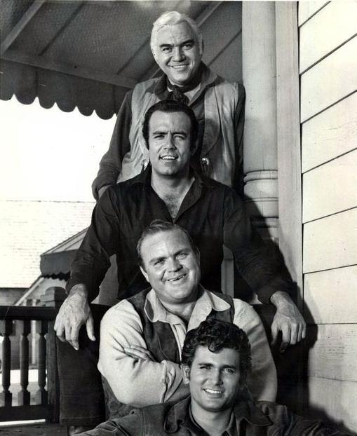 lorne_greene_'s tweet photo. #BenCartwright #AdamCartwright #HossCartwright and #JoeCartwright. My three fine boys! #Love http://t.co/pjj0Kvxz3Z