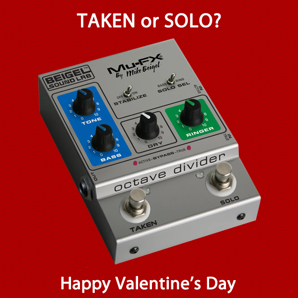 BeigelSoundLab's tweet photo. Which button will you press tonight?
#valentinesday #mutron #effects #pedals #octavedivider #stompbox @mikebeigel http://t.co/7A4Di43oKr