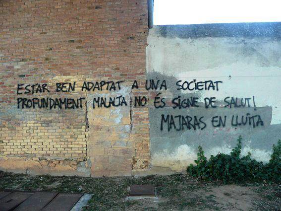 IstanLOOK's tweet photo. "ciddi derecede hasta bir topluma adapte olmak sağlıklı olmanın sembolü sayılamaz" Psikiyatri Hastanesi #Barcelona http://t.co/Ge1nHFDIUK