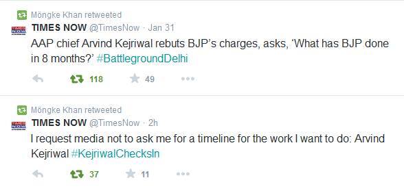 IndianSanskriti's tweet photo. FUNNY LOGIC!! No need to expect any accountability for unplanned BIG elections promises! #Delhi #uturnelection http://t.co/1Q82tXoldn