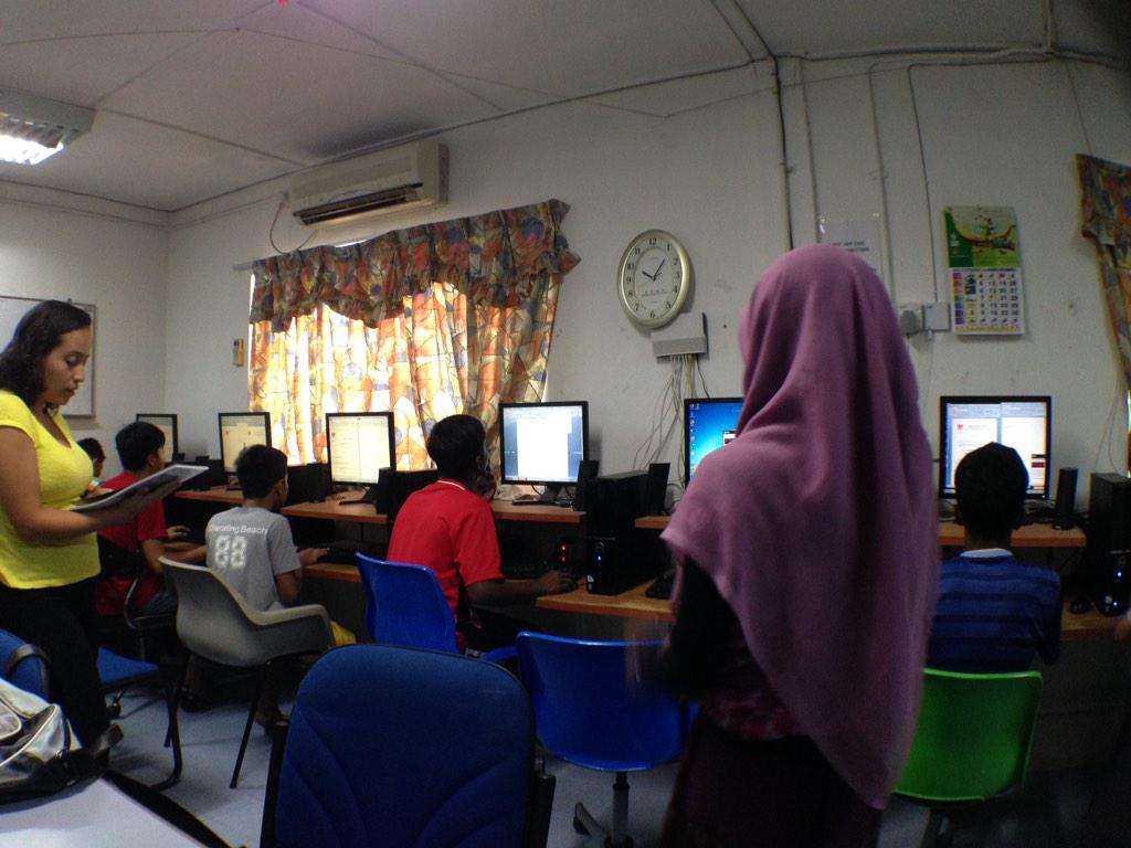TechCycleUMP's tweet image. We&apos;re having Basic IT Education at Rapha&apos;s Children Home 😊