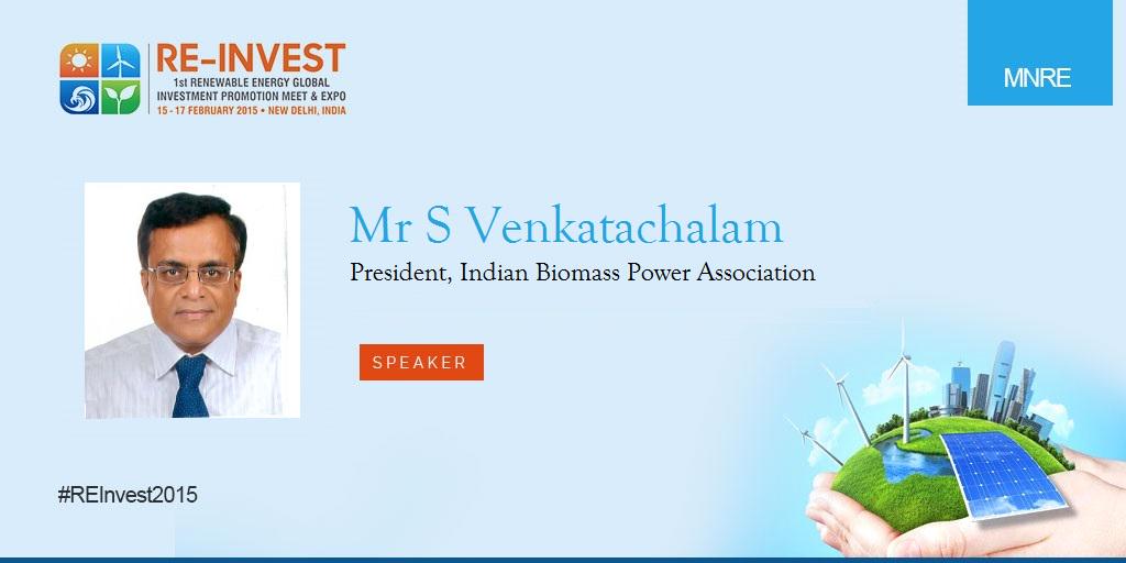 REInvestIndia's tweet photo. "Rural employment potential: 500 persons/MW": S Venkatachalam, President, Indian Biomass Power Association #ReBio http://t.co/fmQ3Sxf7T2