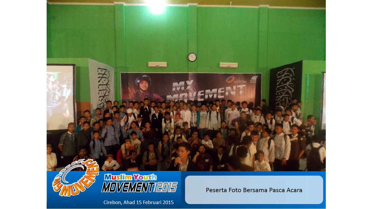 AboutCirebonID's tweet photo. RT @gilangarif: 2000 Peserta #MyMovement2015 Cirebon OVERLOAD | Live Streaming | Serempak di 43 Kota Se-Indonesia | http://t.co/OzRKa2ioi4