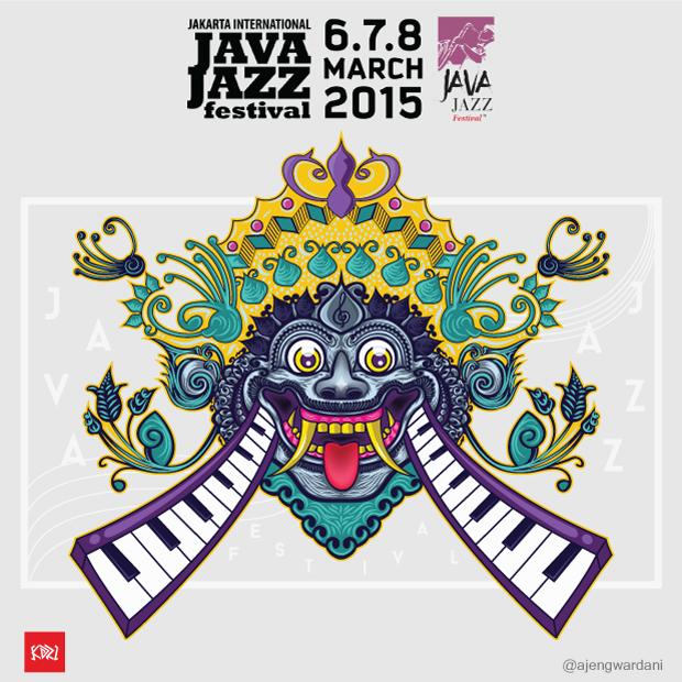 rezalism's tweet photo. Keren RT @ajengwardani: Barong say Java Jazz Fest #JavaJazzFestArtwork @javajazzfest @kdri http://t.co/4RcEd6bwgY
