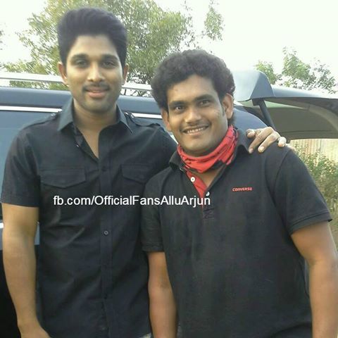 AlluArjunFC_'s tweet photo. #AlluArjun on the sets of #S/OSathyaMoorthy http://t.co/VTt3hcmAJv
