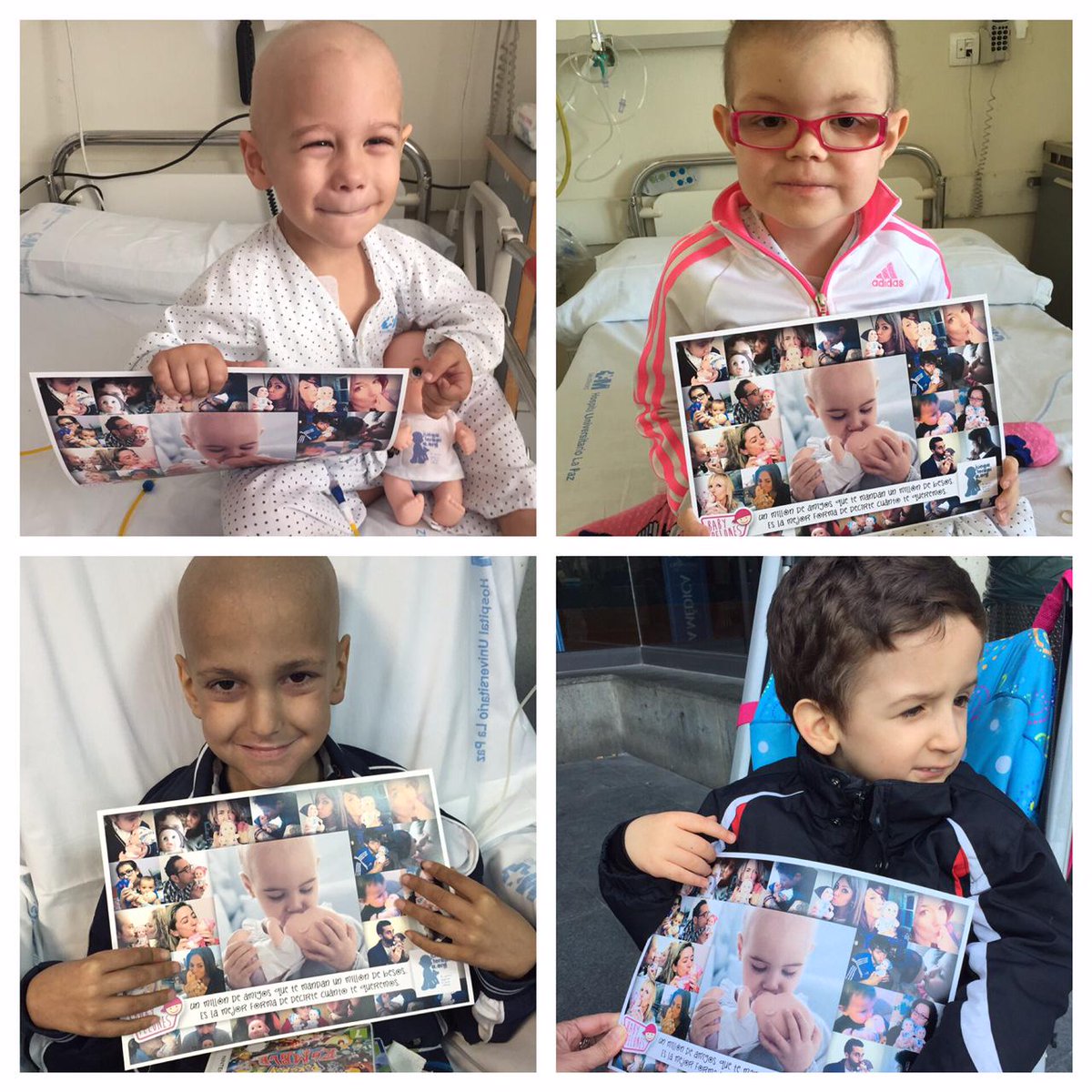 juegaterapia's tweet image. Vuestros besos llegan a los hospitales #BesoPelón Vamos a llenar de amor el #diainternacionalcancerinfantil