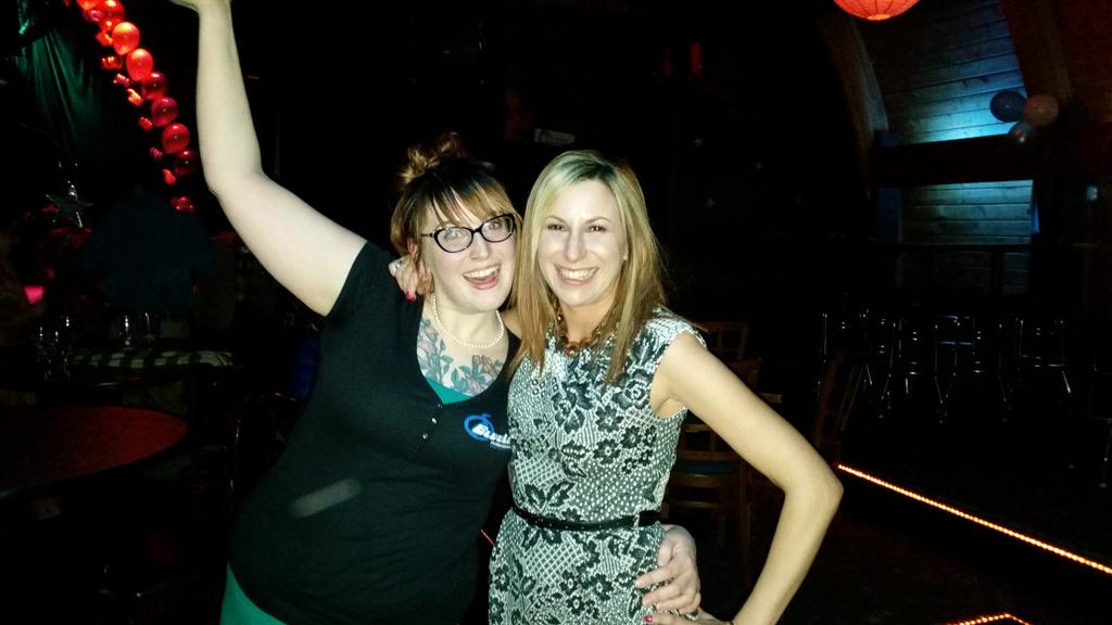 crocodile_21's tweet photo. Me and @HeatherHagans  after winning everything http://t.co/vq33IILxZn