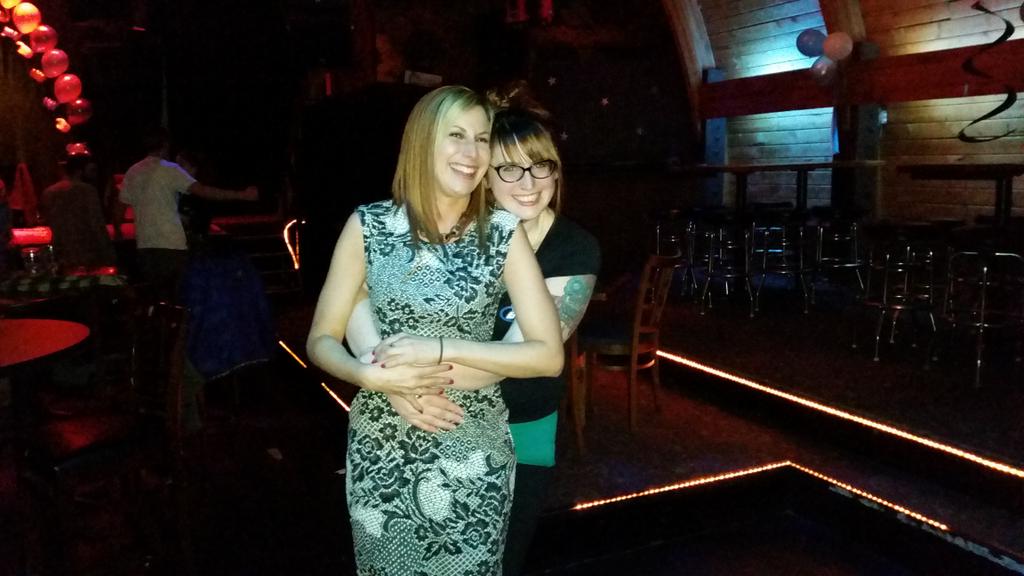 crocodile_21's tweet photo. Me and @HeatherHagans  after winning everything http://t.co/vq33IILxZn