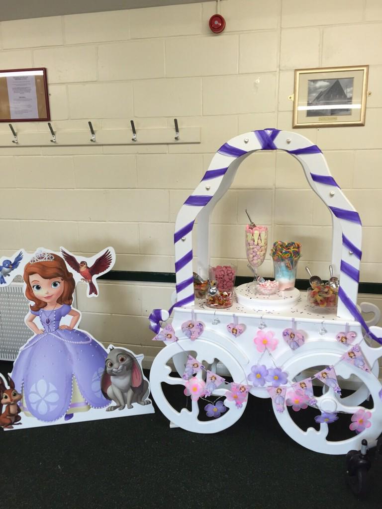 sweetiesbeccles's tweet photo. 👑👸💞🍡🍬🍥 our beautiful princess carriage in our brand new Sofia the 1 st theme 👑👸💞 so pretty 💞 http://t.co/LDVt5JpjSM