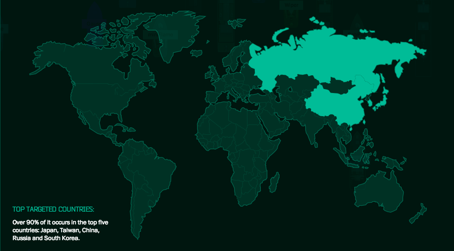 kaspersky_japan's tweet photo. 日本を騒がせている #Darkhotel は、いつから活動している?感染規模は? http://t.co/m5tbLSmHy0 で詳細を確認できます。#APTmap http://t.co/0vVxWNUuUt
