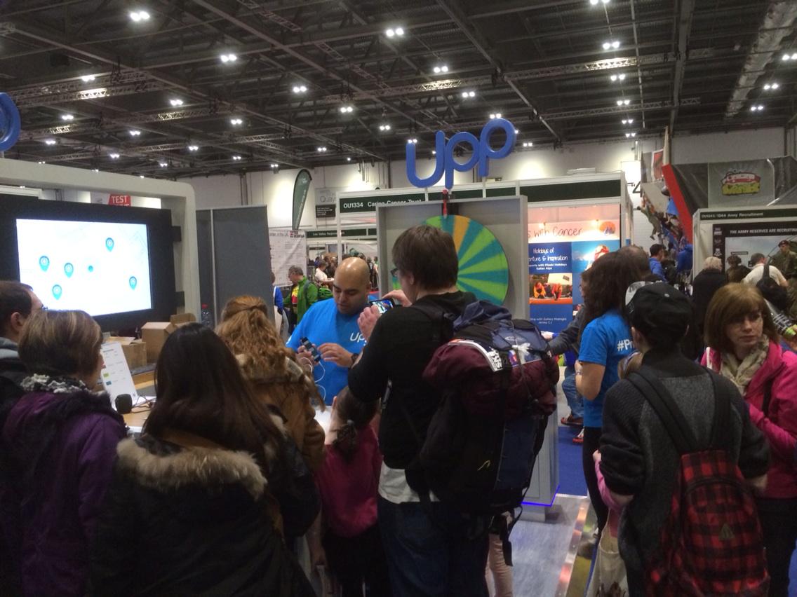 be_upp's tweet photo. Been to the #Upp stand yet? Come and see what everyone is talking about #PowerUpp @OutdoorsShow http://t.co/iyhooyQ0wd