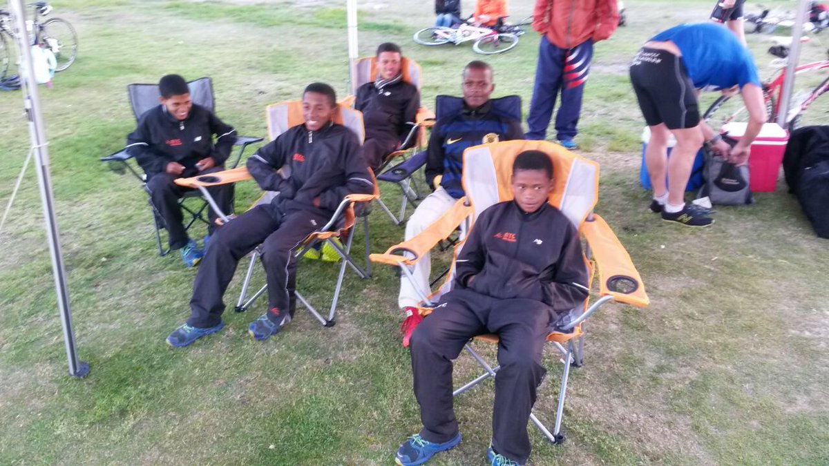 ATCMultisport's tweet photo. The #ATCDevelopment kids taking a well deserved after winning all the team competitions at #11CapeTown! http://t.co/ji8TecfHVi