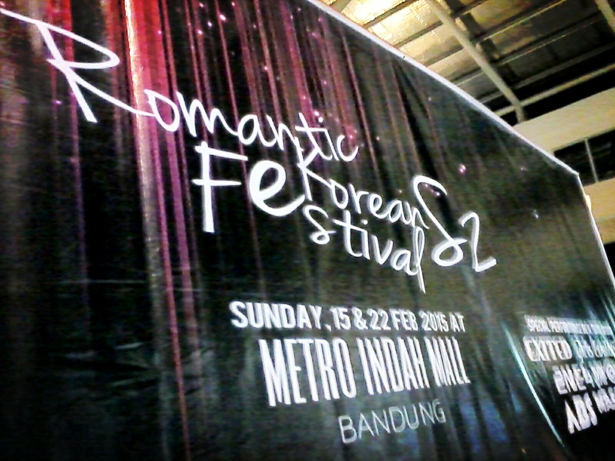 Day 1 RKF S2 finish!masih ada tgl 22feb!jgn lupa minggu depan dtg lg ya guys!!