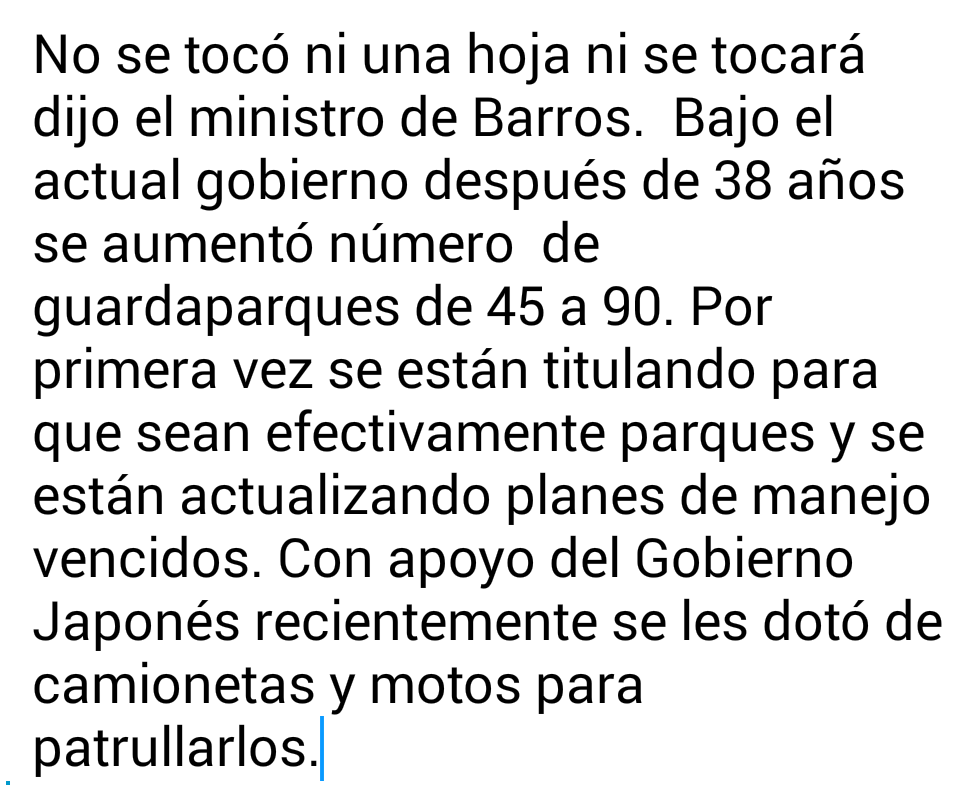 Ministerio del Ambiente y Desarrollo Sostenible Py tweet media