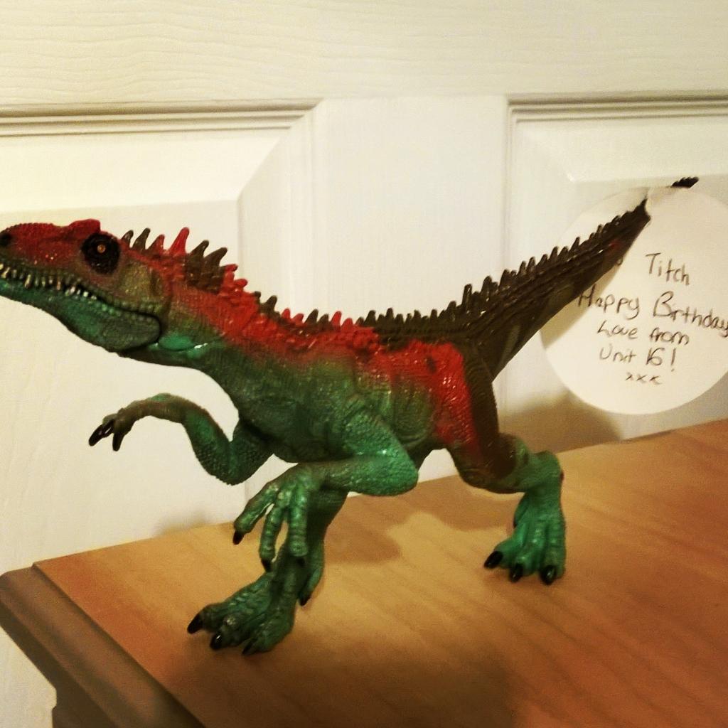 Unit16company's tweet photo. Huge thanks to unit 16 people for my birthday card and presents! You lot are awesome, much love C x (see u all soon) http://t.co/v51txvrQ9J