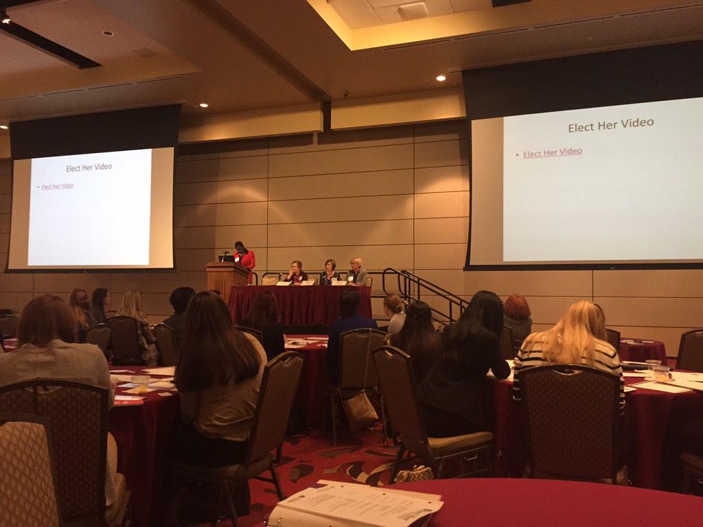 TAMUWRC's tweet photo. Listening to elected officials on the importance of running!  #ElectHer @runningstartDC @AAUW @AAUWTx http://t.co/xagyIXKaKD