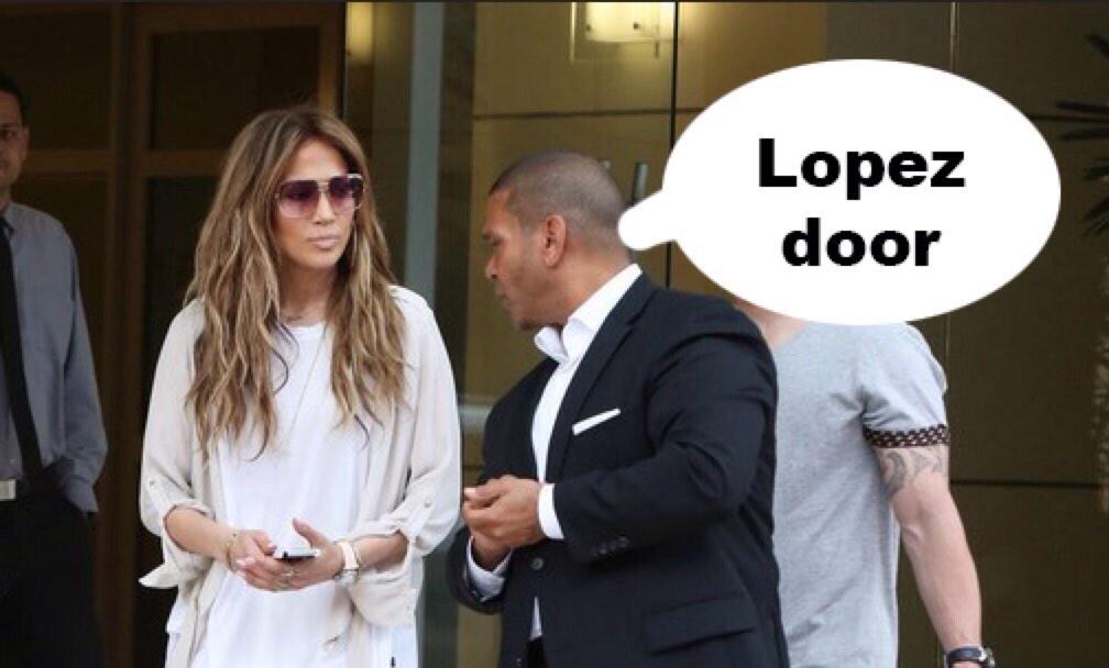 Jennifer Lopez door